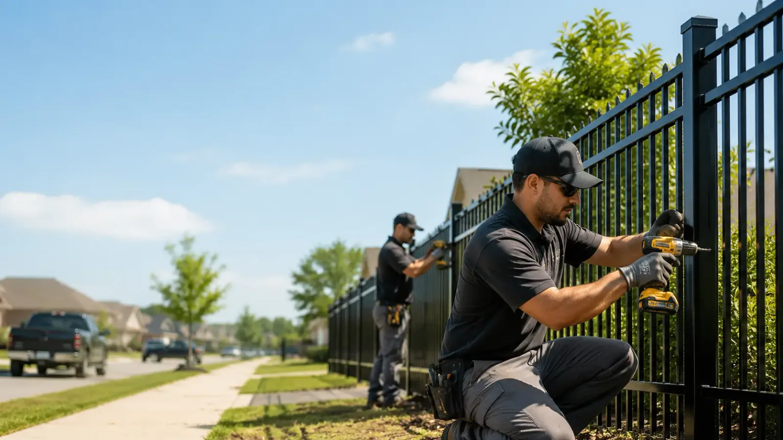 Metal Fence Installation in Colbert, GA